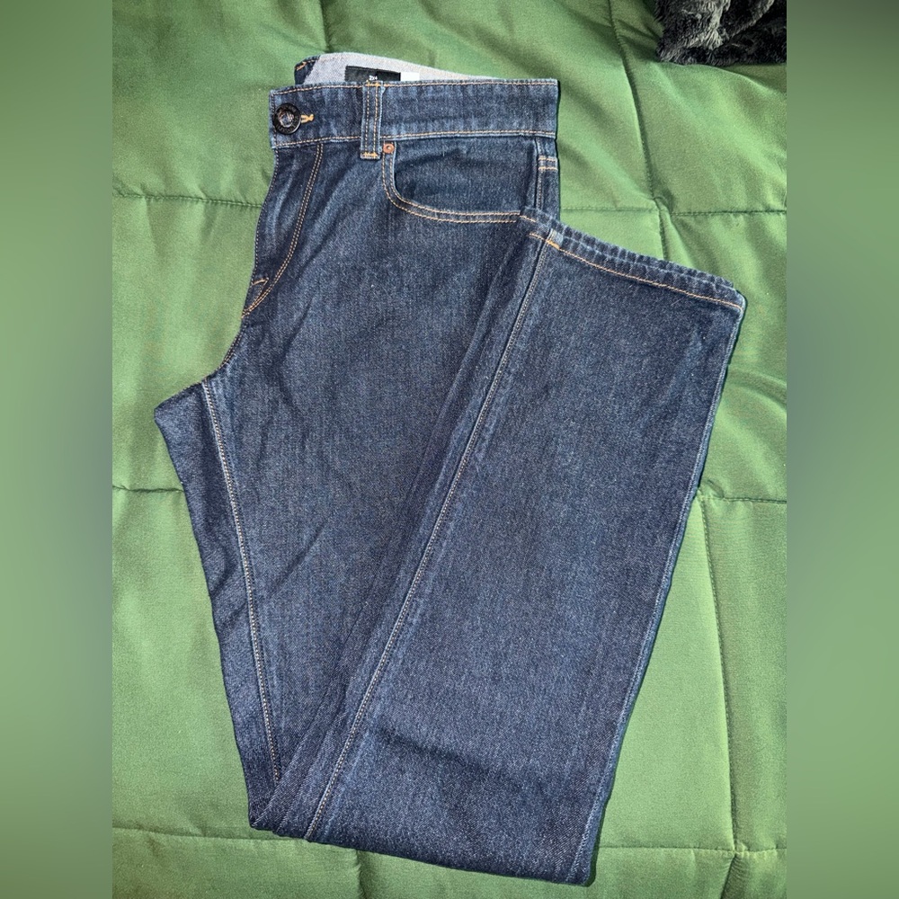 Volcom Men's Dark Blue Skinny Jeans